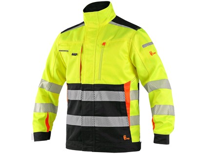 Blůza CXS BENSON výstražná, pánská, žluto-černá, vel. 68